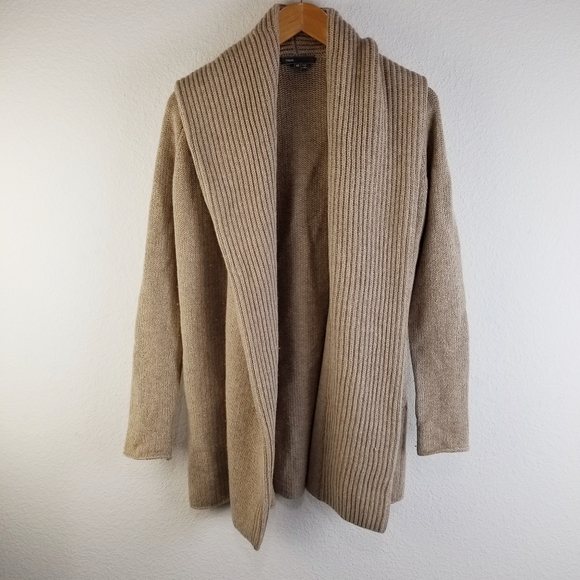 Vince Drape wool/yak Cardigan Sz XS - Picture 2 of 6